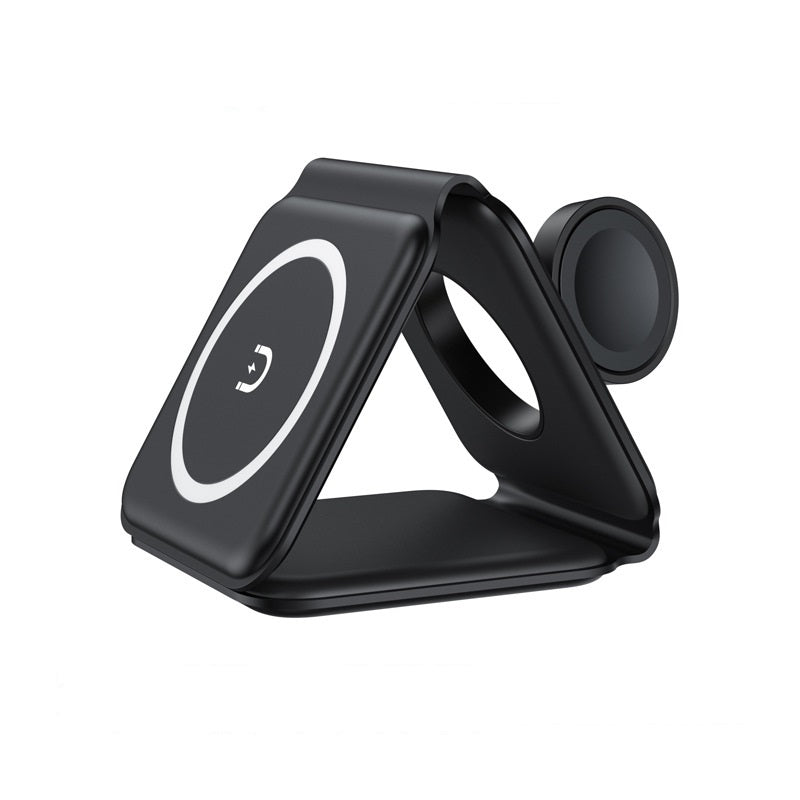 Cargador magnetico plegable 3 en 1