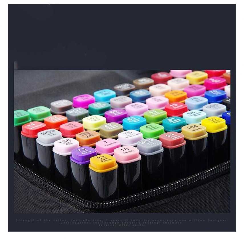 Marcadores Doble Punta x80 – Ideal para Dibujar, Pintar y Resaltar
